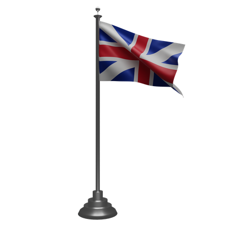 United Kingdom Flag  3D Illustration