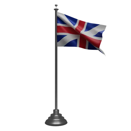 United Kingdom Flag  3D Illustration