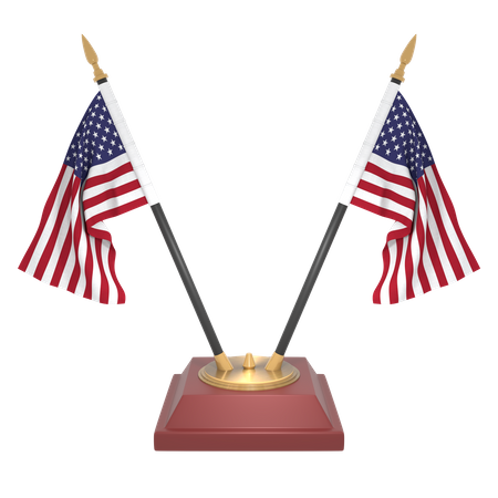 United state of america  3D Icon