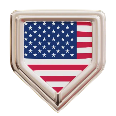 United States  3D Icon