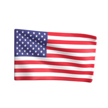 United States  3D Icon