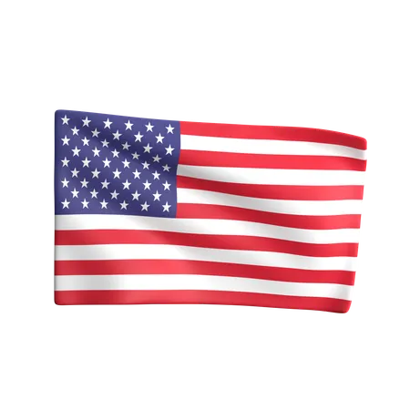 United States  3D Icon