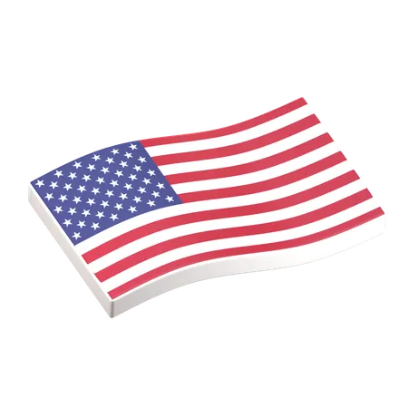 United States  3D Icon