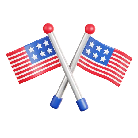 United States Flag  3D Icon