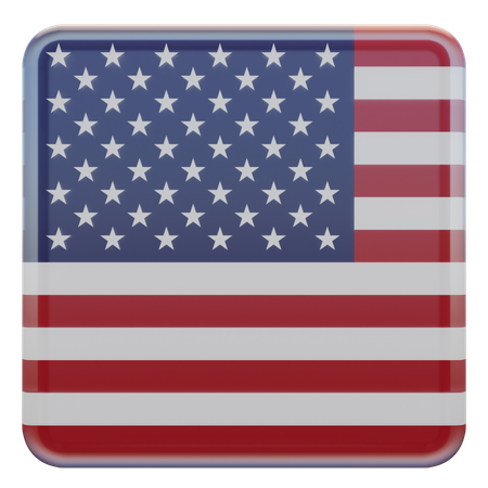 United States Flag 3D Illustration