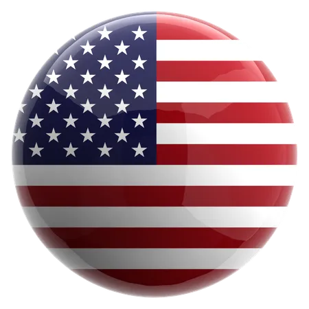 アメリカ合衆国  3D Icon