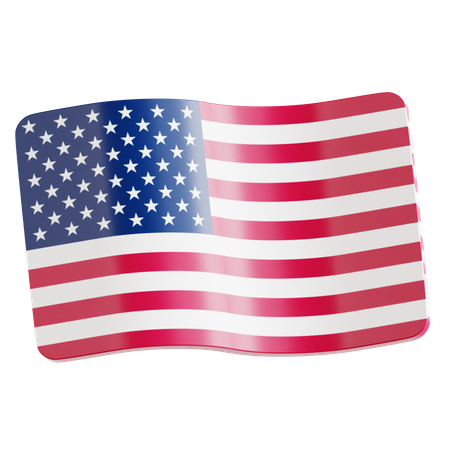 United States of America  3D Icon