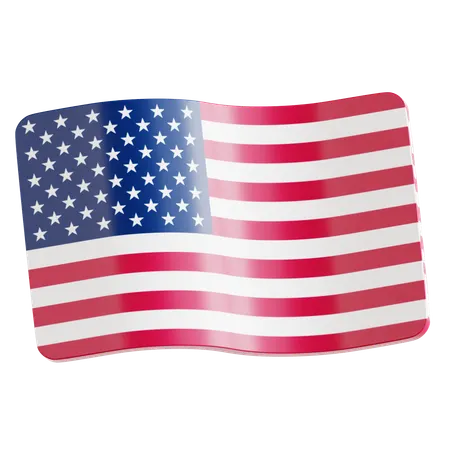United States of America  3D Icon