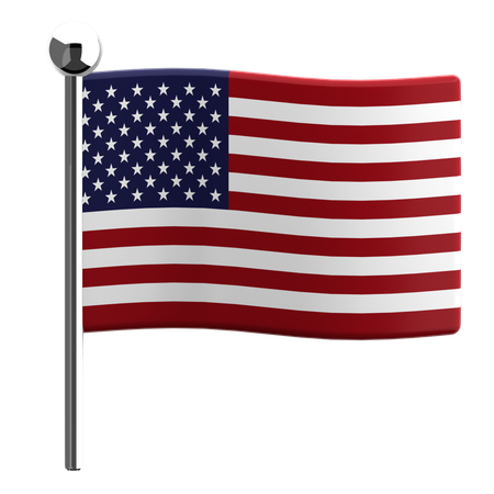 United states of america  3D Icon