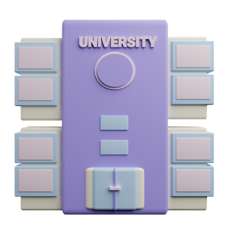 Universidad  3D Icon