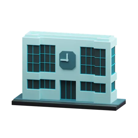 University Building Download This Item Now 3D Icon