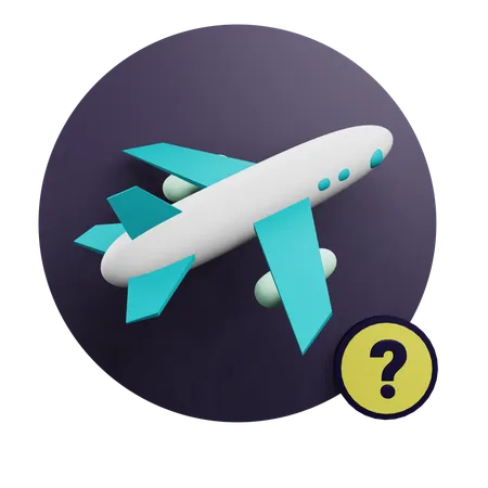 Unknow Flight  3D Icon