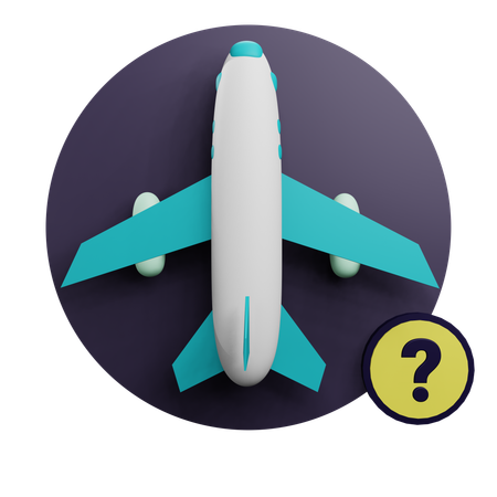 Unknow Flight  3D Icon