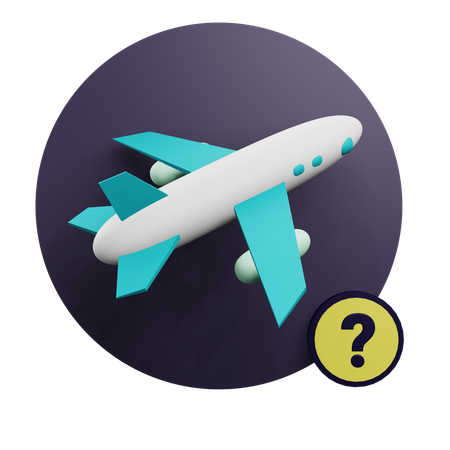 Unknow Flight  3D Icon
