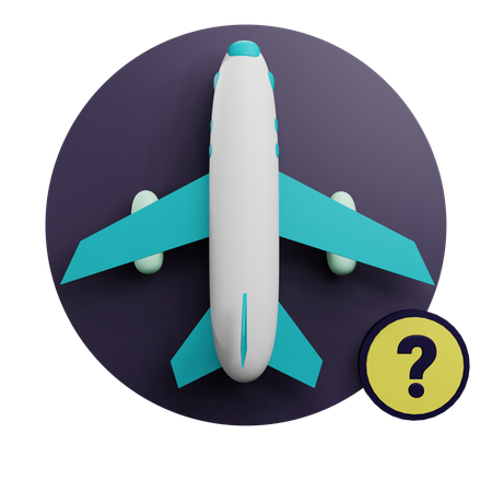 Unknow Flight  3D Icon