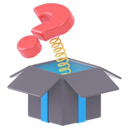 Unknown Box  3D Icon