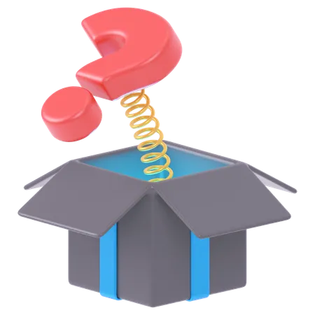 Unknown Box  3D Icon