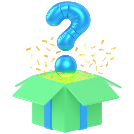 Unknown Box  3D Icon