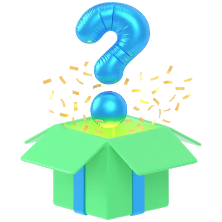 Unknown Box  3D Icon
