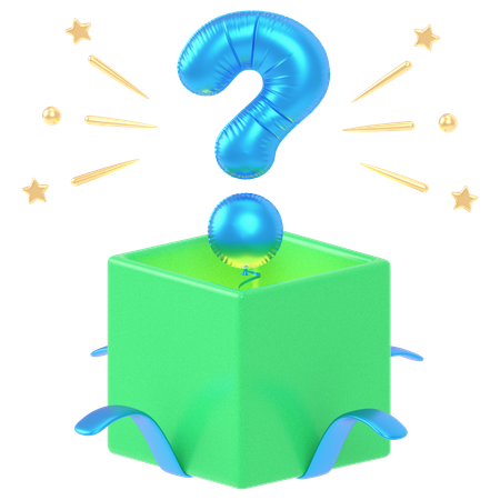 Unknown Box  3D Icon