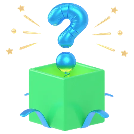 Unknown Box  3D Icon
