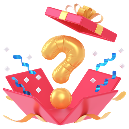 Unknown Box  3D Icon
