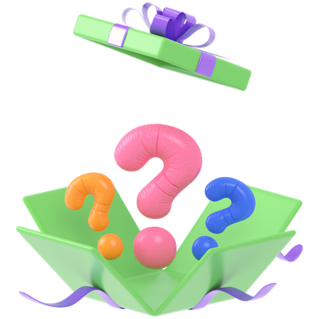 Unknown Box  3D Icon