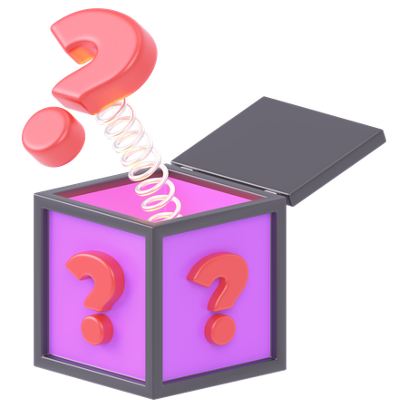 Unknown Box  3D Icon