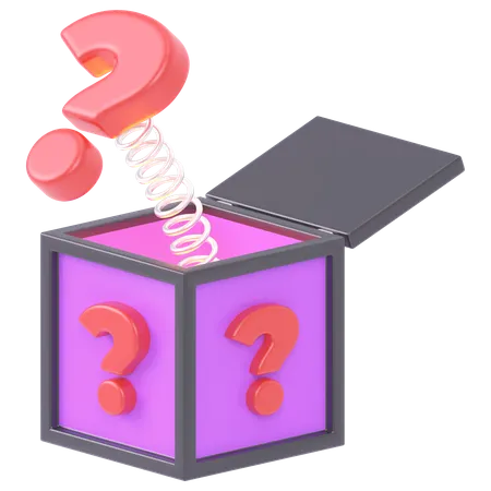 Unknown Box  3D Icon