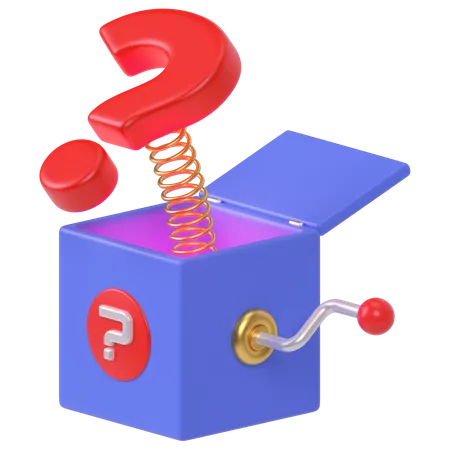 Unknown Box  3D Icon