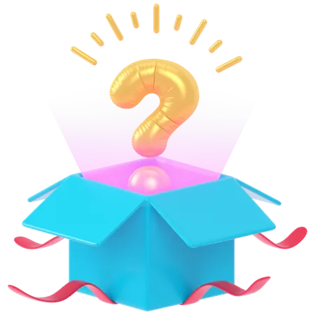 Unknown Box  3D Icon