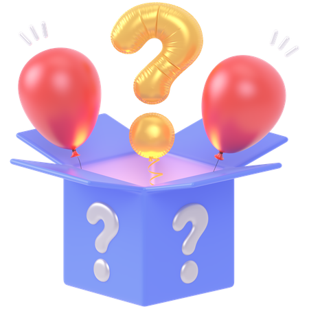 Unknown Box  3D Icon