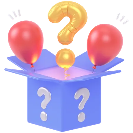 Unknown Box  3D Icon
