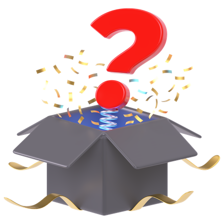 Unknown Box  3D Icon