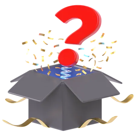 Unknown Box  3D Icon