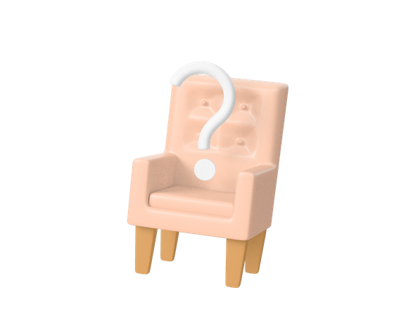 Unknown Chair  3D Icon