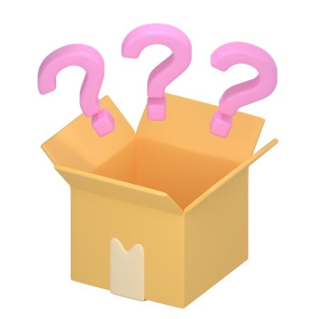 Unknown Package  3D Icon