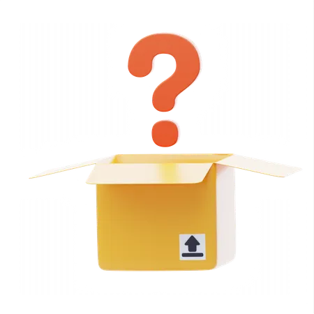 Unknown Parcel  3D Icon