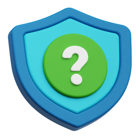 Unknown Protection  3D Icon