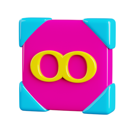 Unlimited  3D Icon