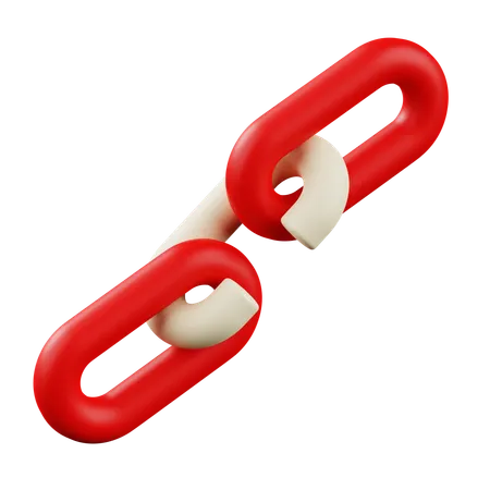 Unlink  3D Icon