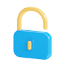 unlock 3d icon