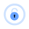 unlock 3d logo