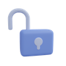 unlock padlock graphics