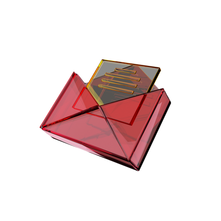 Unread Email  3D Icon