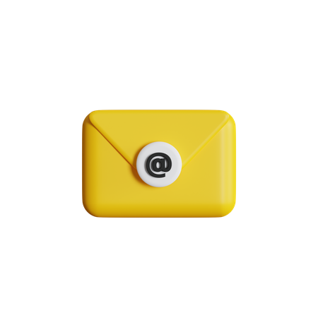 Unread Email  3D Icon