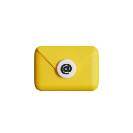 Unread Email  3D Icon