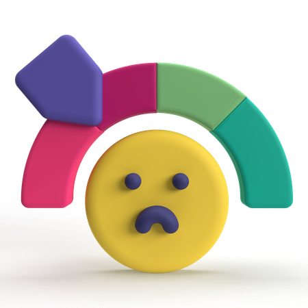 Unsatisfied Survey  3D Icon