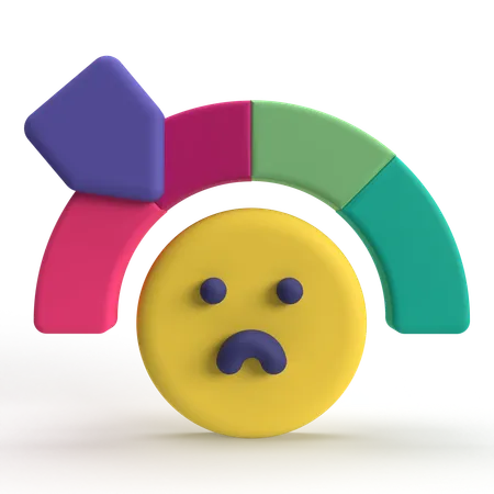 Unsatisfied Survey  3D Icon