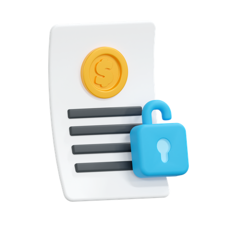 Unsecured Loan  3D Icon